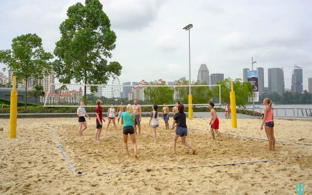 Exchangers event: Beach Volleyball bonding